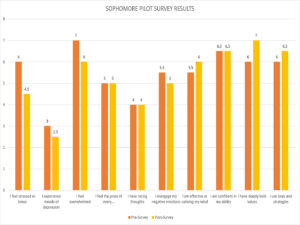 Resilient Rams Survey Results from the Sophomore Pilot Project