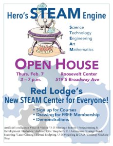 Hero's STEAM Engine Open House @ The Roosevelt Center